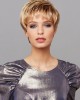 Romy- перука къса прическа, изкуствена коса