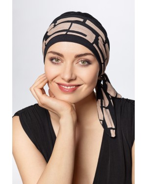 Set Pia Black- тюрбан с лента